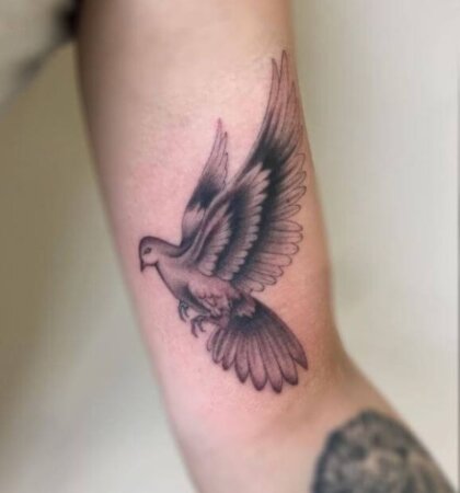 50 Most Beautiful Dove Tattoo Designs Ideas with Meaning