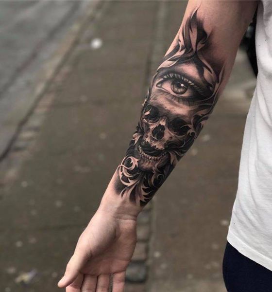 gothic tattoo sleeve