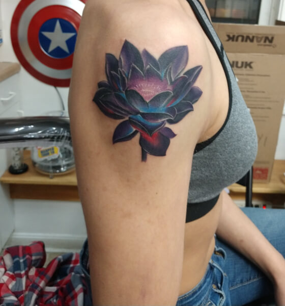 black lotus tattoo mtg