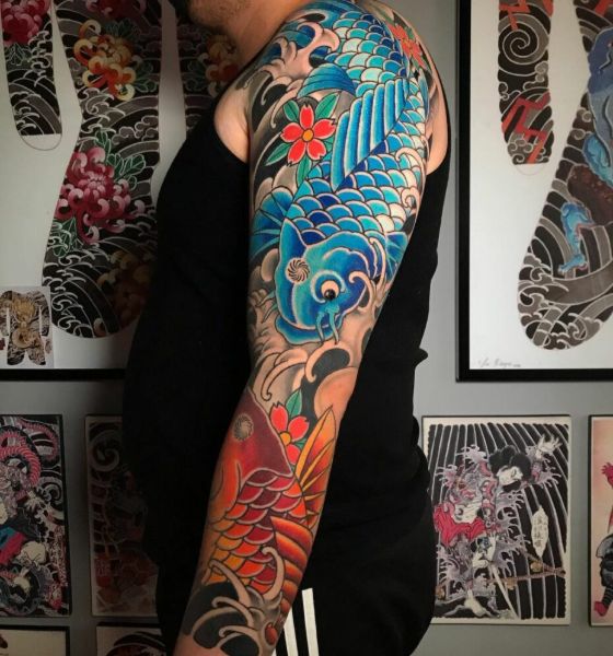 Tattoo uploaded by Ross Howerton  An intense traditional Japanese dragon  sleeve by Chris ODonnell IGcodonnellnyc ChrisODonnell dragon  Irezumi Japanese traditional  Tattoodo