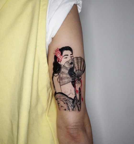 101 Best Japanese Fan Tattoo Ideas That Will Blow Your Mind  Outsons