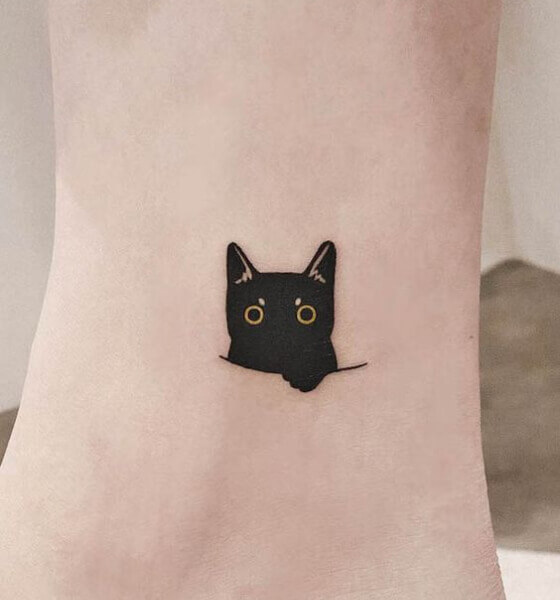 Cat Reaching Temporary Tattoo  Cat Tattoos  Animal Tattoos  Etsy