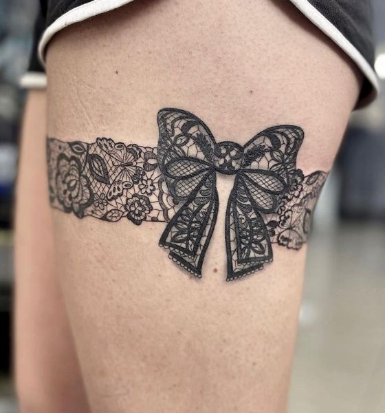70 Charming Garter Tattoo Designs Keep in Touch with Your Feminism