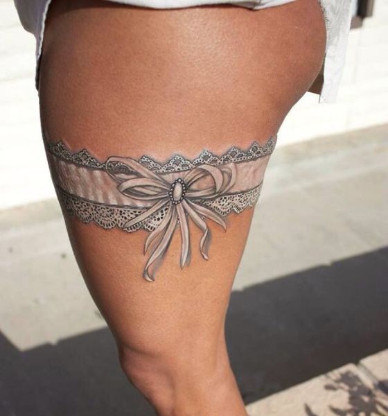 21 Stunning Lace Tattoo Ideas for Women  StayGlam