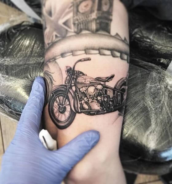 120 Outlaw Biker Tattoos For Guys 2023 Motorcycle Designs Harley Davidson
