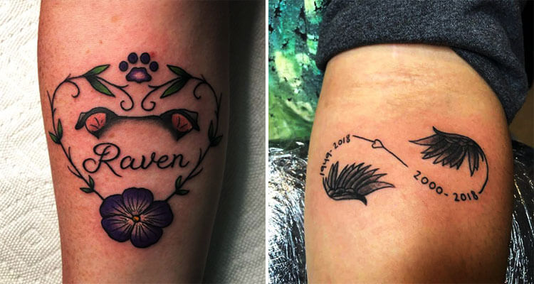 memorial tattoos designs for girls