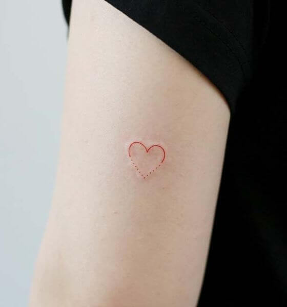 101 Best Red Heart Tattoo Ideas That Will Blow Your Mind  Outsons