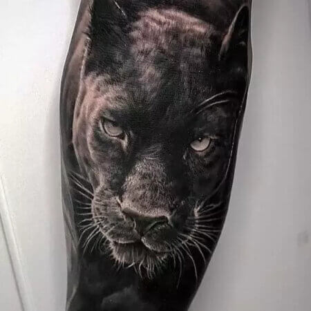 30 Bold Black Panther Tattoo Design Ideas with Meaning