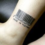 20 Meaningful Barcode Tattoo Designs You Should Consider