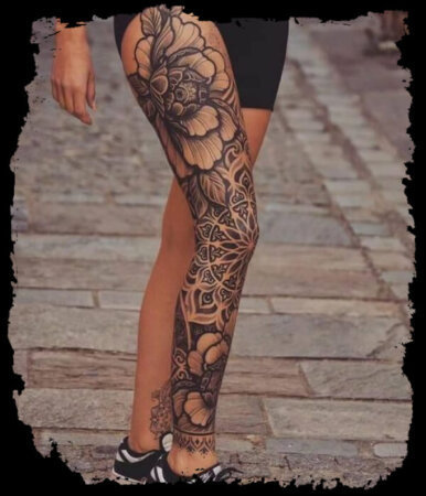 25 Delicate Leg Tattoos For Women [2024] - Trending Tattoo