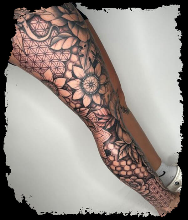 Top 20 Beautiful Leg Tattoos For Women In 2023