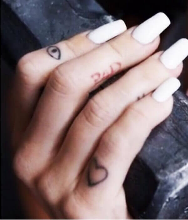 Bad Tattoo on Finger