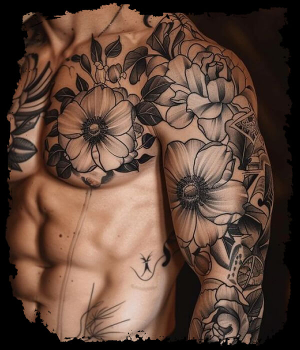 Flower-Shoulder-Tattoo