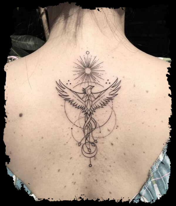 Phoenix-Rising-Back-Tattoo