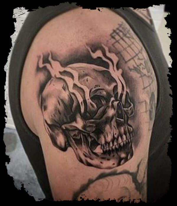 Skull-Shoulder-Tattoo
