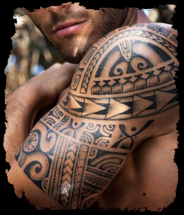 Tribal-Shoulder-Tattoo