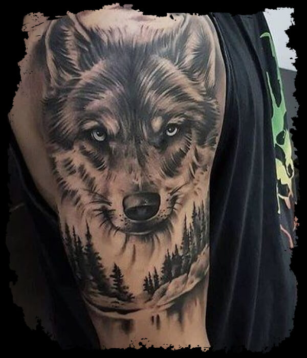 Wolf-Shoulder-Tattoo