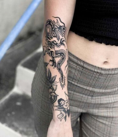 60+ Beautiful Eye-Catching Sleeve Tattoo Ideas for Women