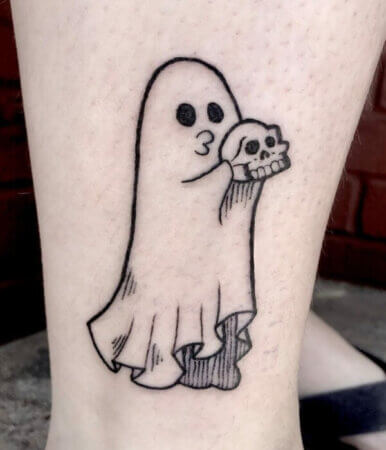 30+ Best Ghost Tattoo Design Ideas with Meaning (2024)