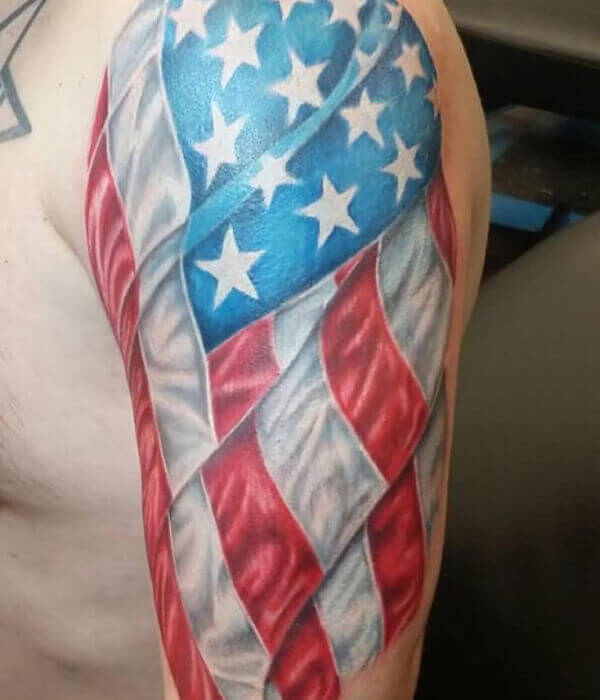 Top 75 american flag tattoo designs  thtantai2