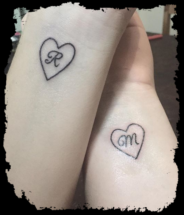 Couple-R-Letter-Tattoo