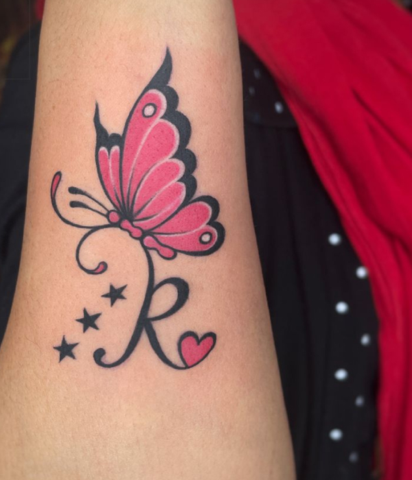 30 Amazing 'R' Letter Tattoo Ideas and Designs