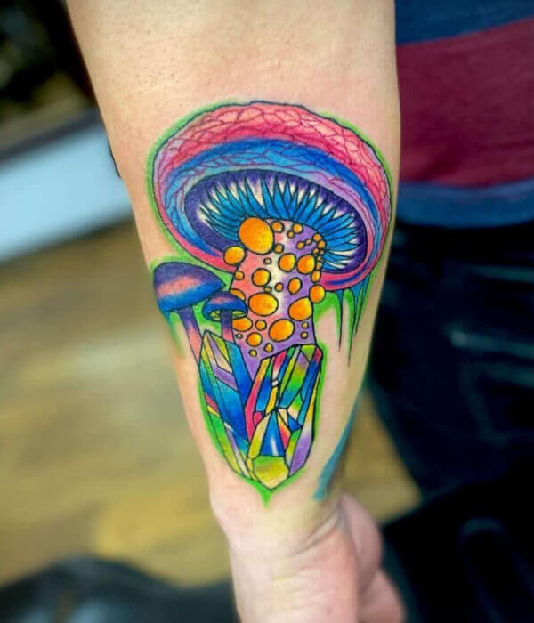 100 Trippy Tattoos For The Lovers of Psychedelic Art  Bored Panda
