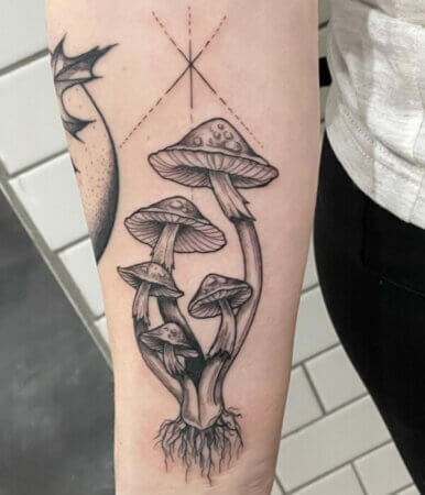 Top15 Amazing Mushroom Tattoo Ideas You Need To See!