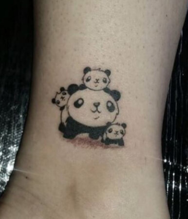 50+ Amazingly Cute Panda Tattoo Ideas You Are Going To Love