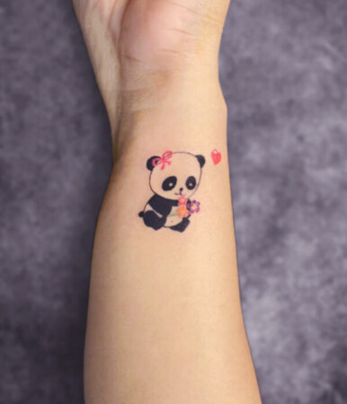 50+ Amazingly Cute Panda Tattoo Ideas You Are Going To Love