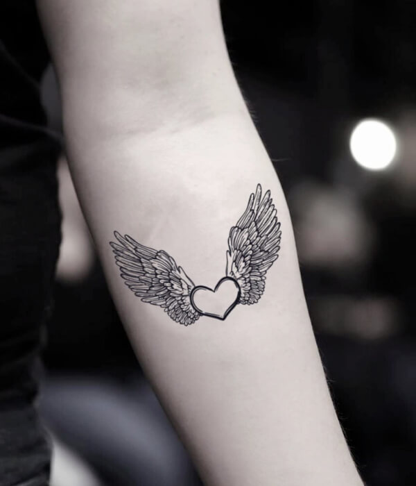 65 Best Angel Wings Tattoos Designs  Meanings  Top Ideas 2019