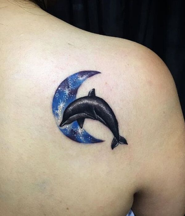 19 Outstanding Dolphin Tattoos On Foot  Tattoo Designs  TattoosBagcom