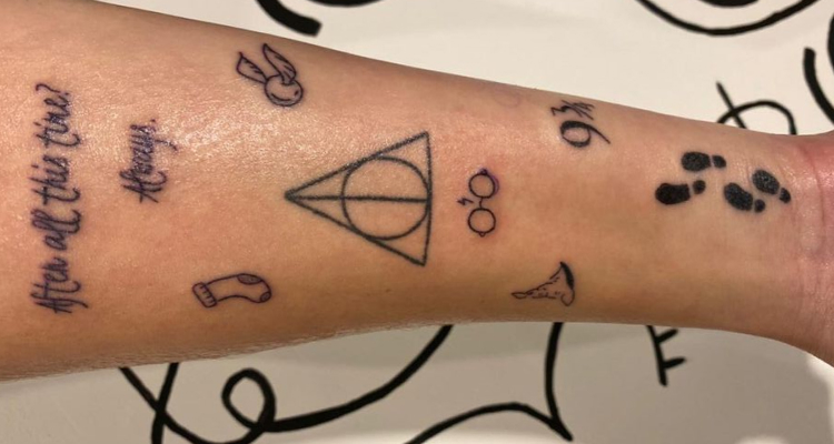 Small Harry Potter tattoos I did  PermaGrafix Tattoo  Facebook