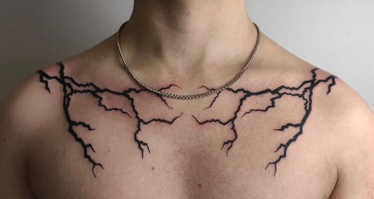 lightning shoulder tattoo menTikTok Search