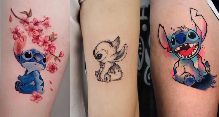 Stitch riding toothless Disney Dreamworks  Disney inspired tattoos Stitch  tattoo Cool small tattoos
