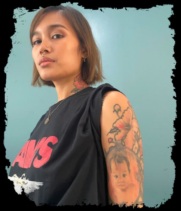 Annie-Concepcion-tattoo artist in Philippines