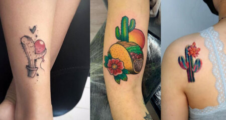 50+ Cool Cactus Tattoo Designs with Ideas
