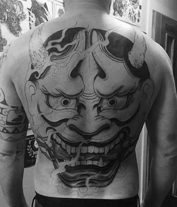 30 Inspirational Oni Mask Japanese Tattoo Ideas for Timeless Ink