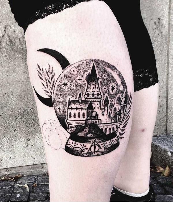 30 Magical Harry Potter Hogwarts Tattoo Ideas with Meaning
