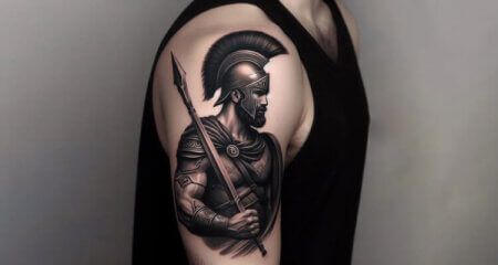 30 Fantastic Warrior Tattoo Designs And Ideas