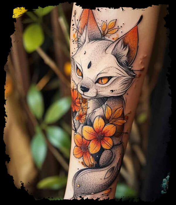 Kitsune-Tattoo-Designs