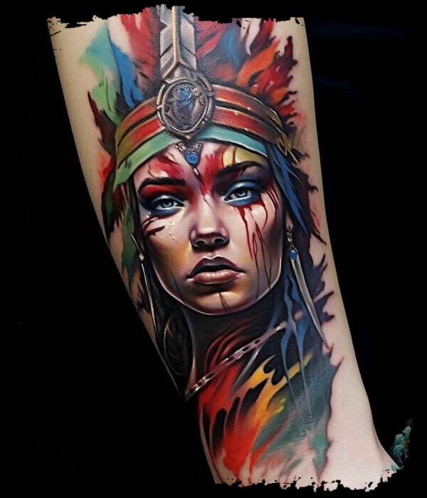 Warrior-Tattoo-Designs