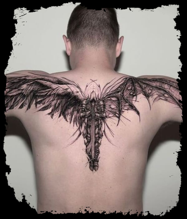 wings-tattoo-on-back-men