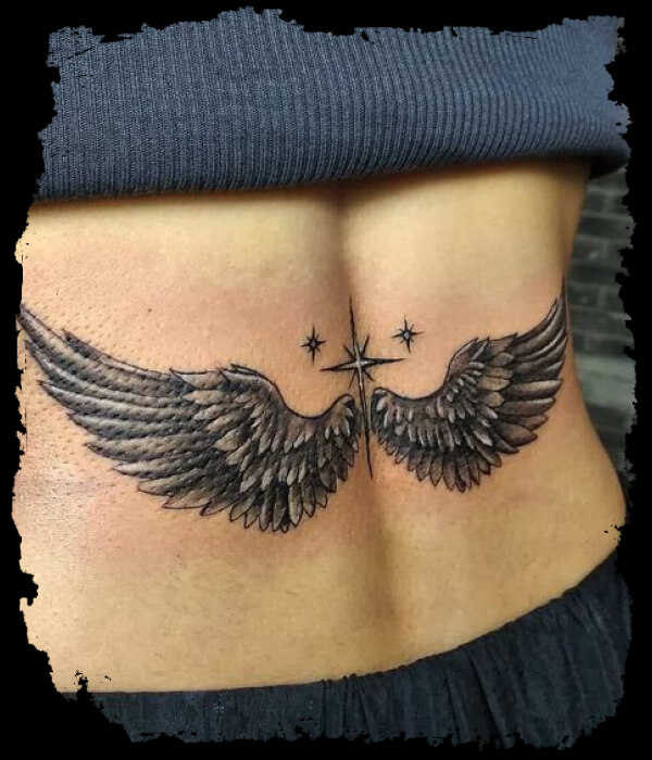 wings-tattoo-on-back-women