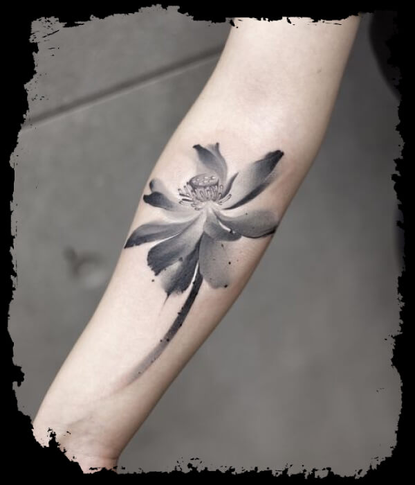 Dark-Flower-Tattoo-Designs