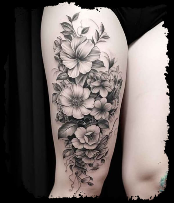 Dark-Flower-Tattoo-Designs