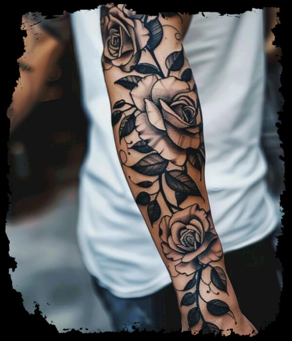 Dark-Flower-Tattoo