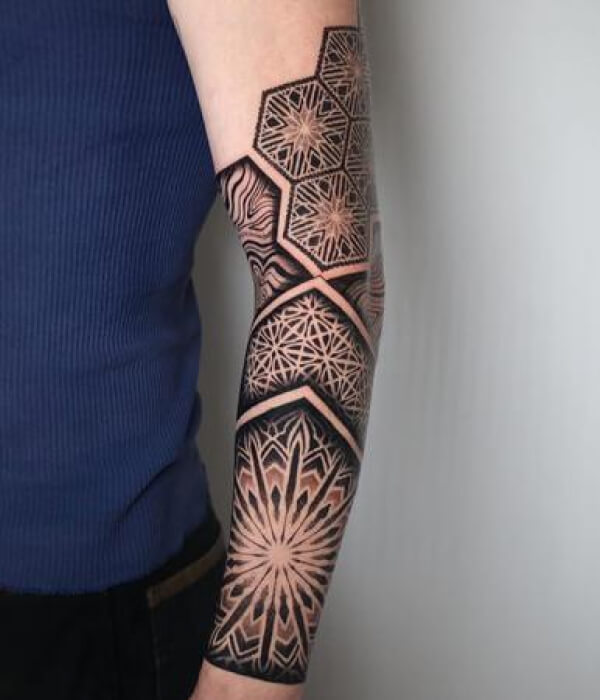 Geometric-Patterns-Forearm-Tattoos