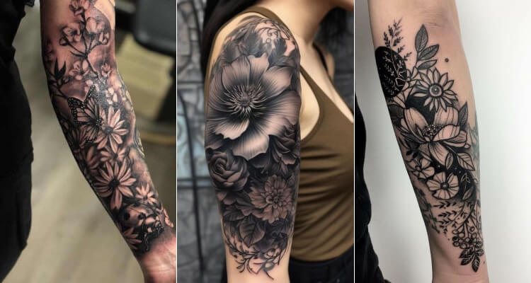 Dark-Flower-Tattoo-Ideas