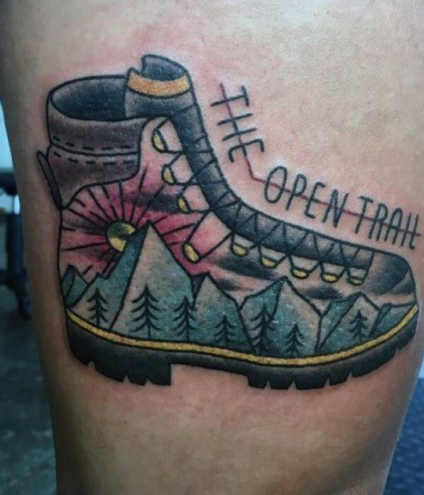 Hiking-Boot-Tattoo